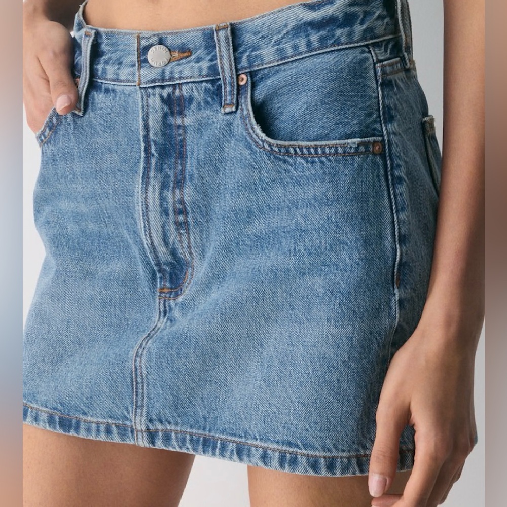 Aritzia denim mini skirt - NWT- 27